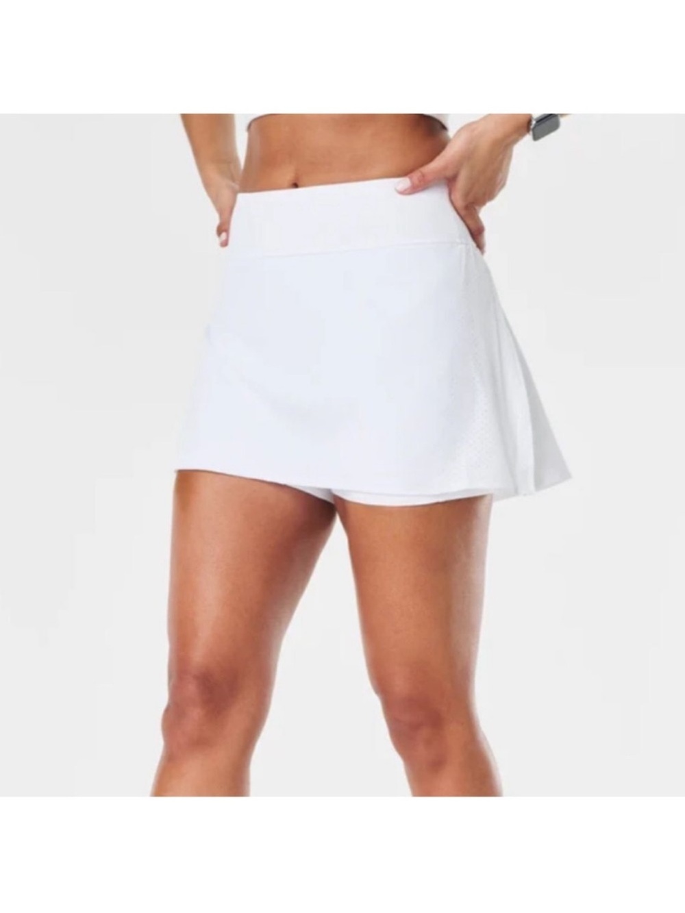 SPANX Get Moving Skort 14” White XL